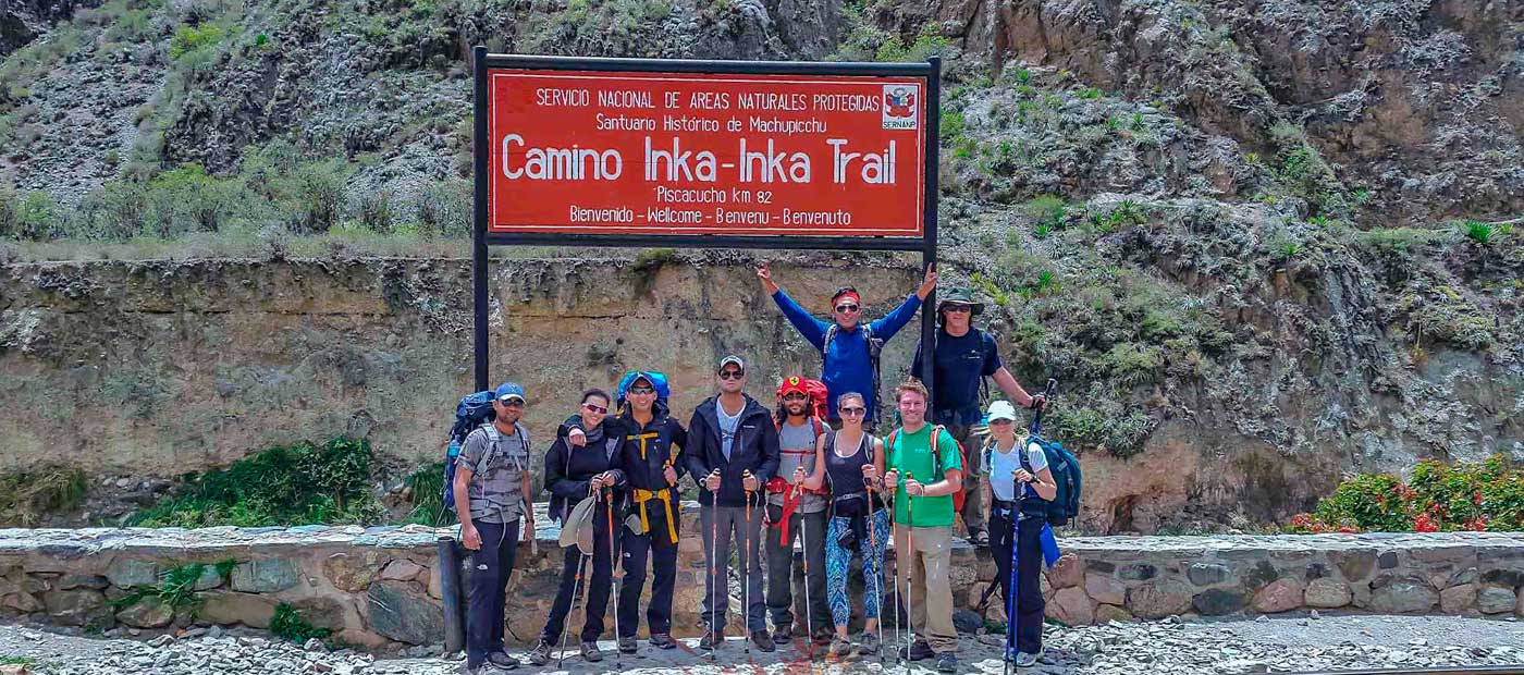 Starting Point of the Inca Trail