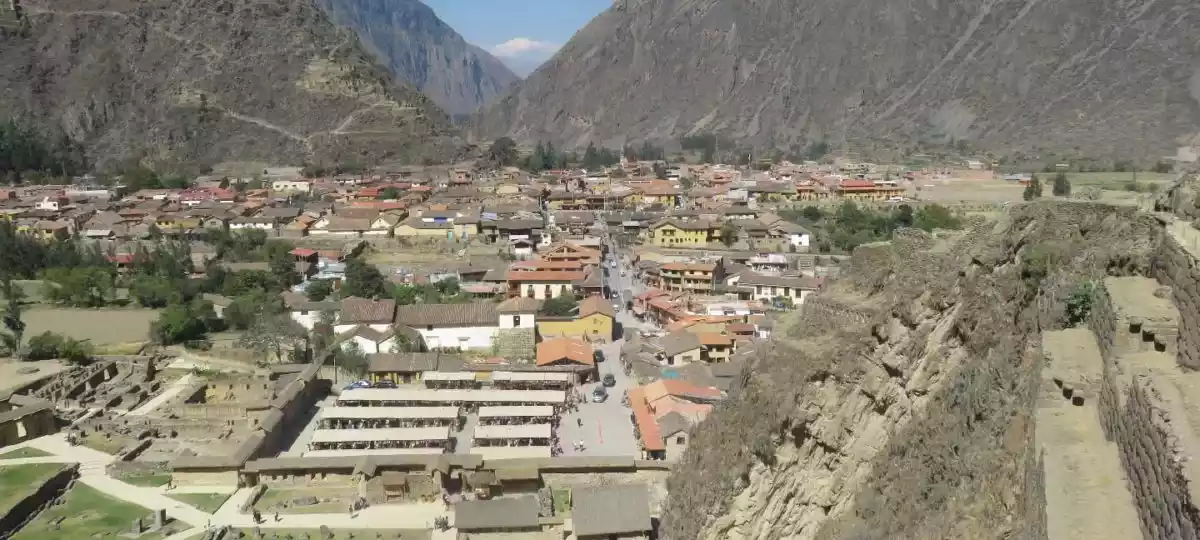 Ollantaytambo Inca Ruins Sacred Valley Cusco-Peru