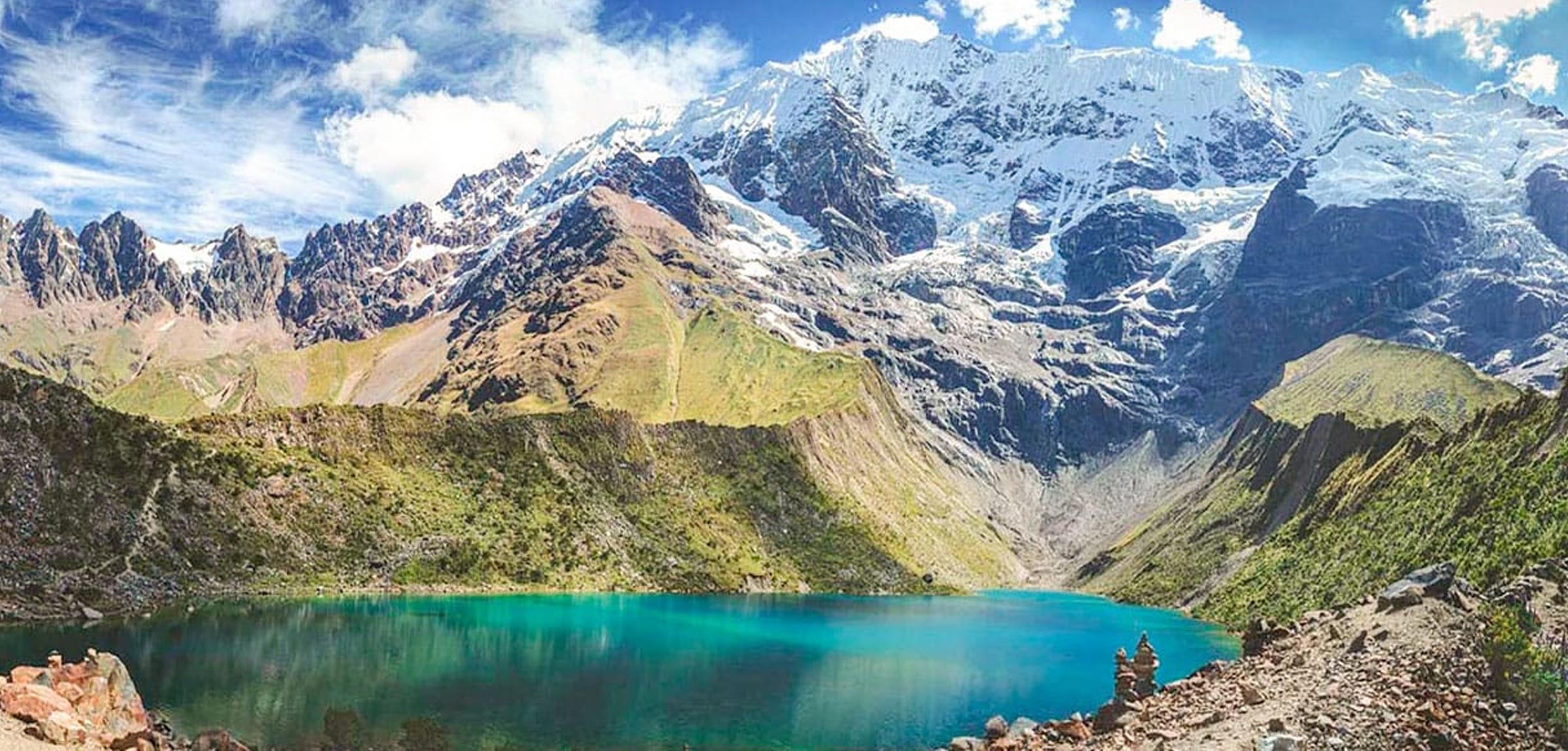 Humantay Lake from the Sacred Valley in Peru