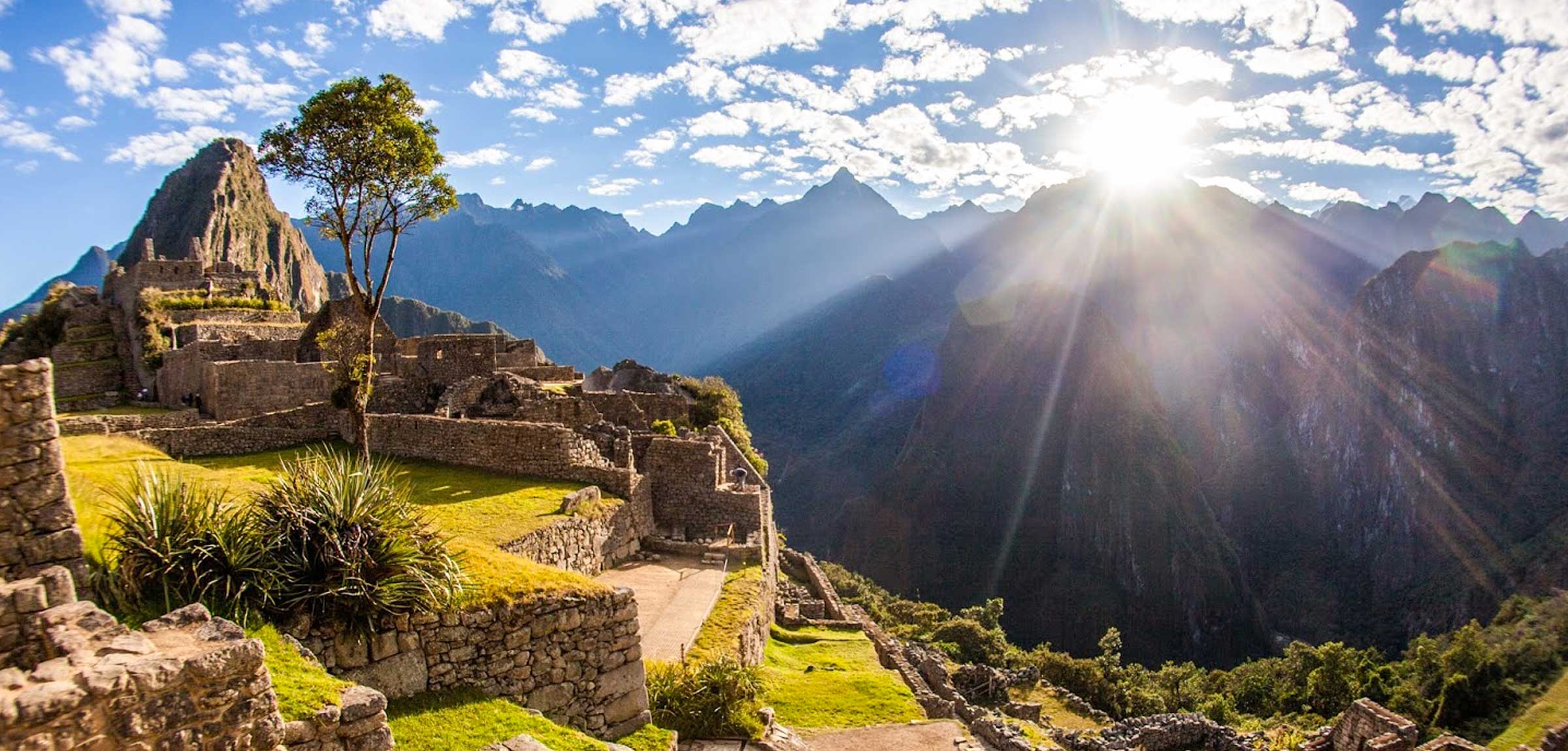 Sunrise at Machu Picchu