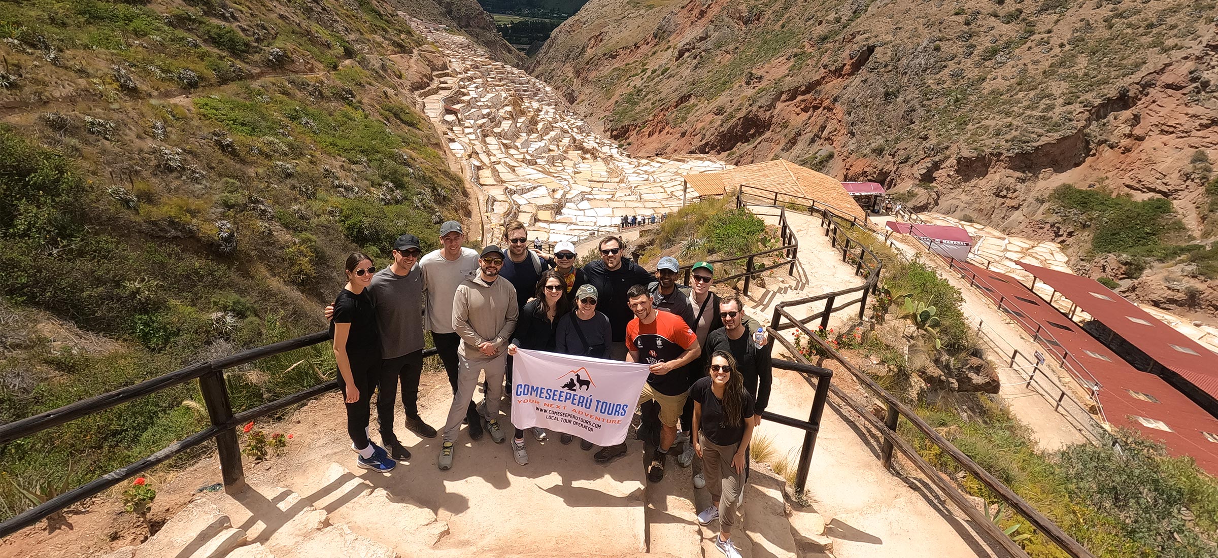 Exploring the Salt Mines from Ollantaytambo