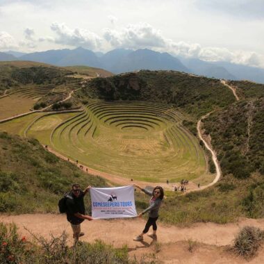 Half Day Tour to Maras Salt Mines & Moray ruins from Ollantaytambo