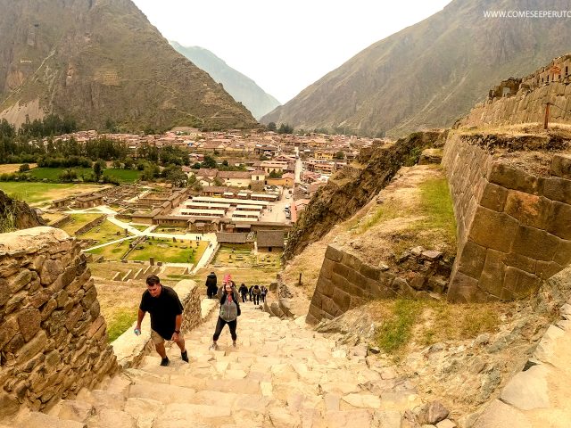 exploring the ruins of ollantaytambo