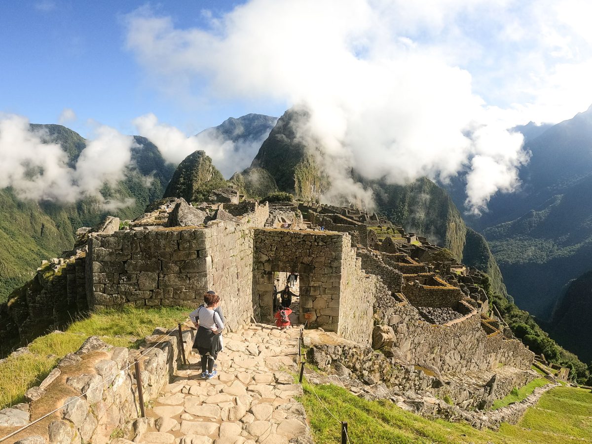 Machu Picchu Main Entrance