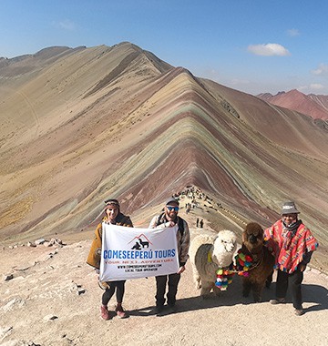 Rainbow Mountain Hike From Ollantaytambo