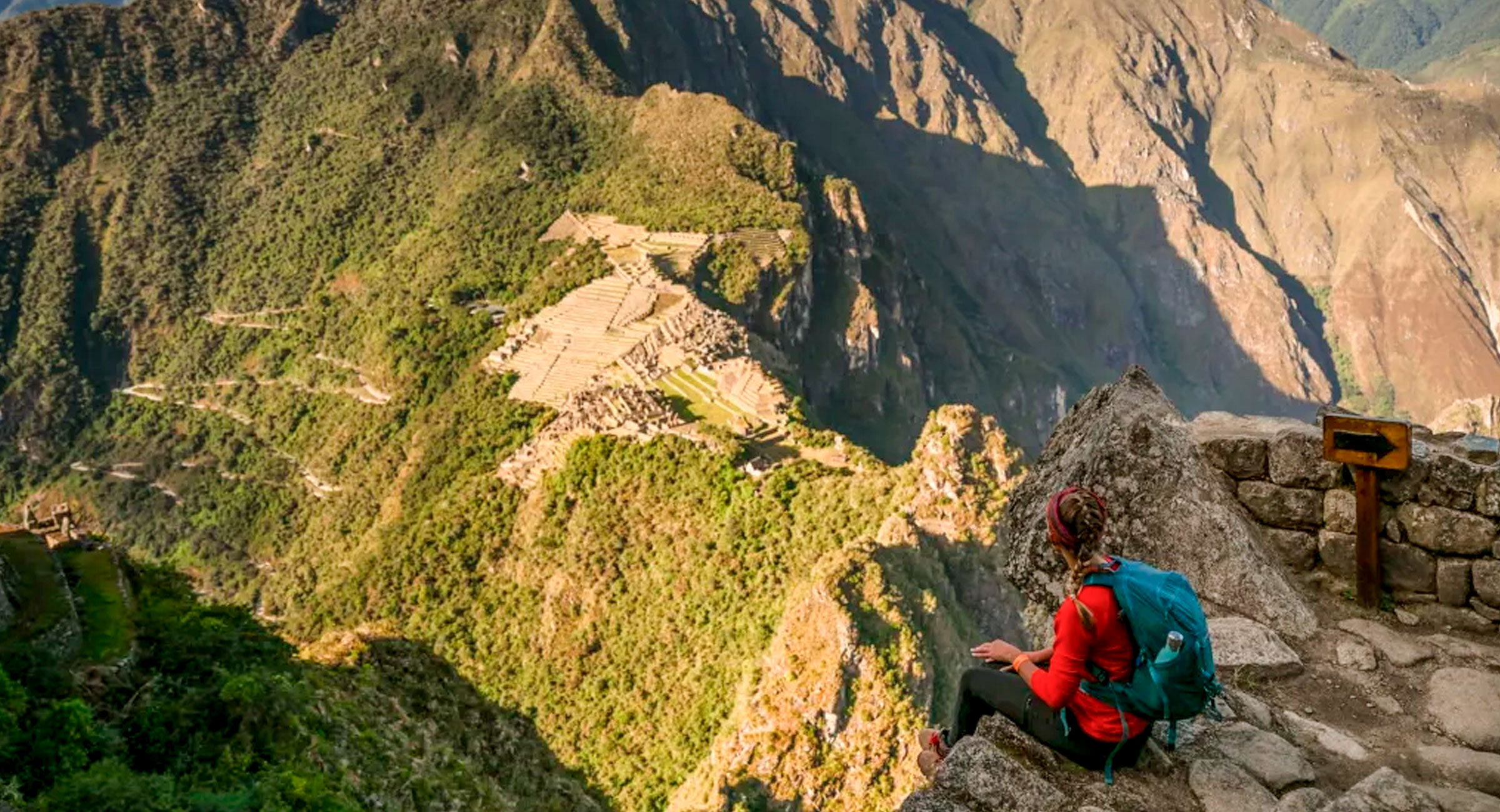 Machu Picchu View from Huayna Picchu