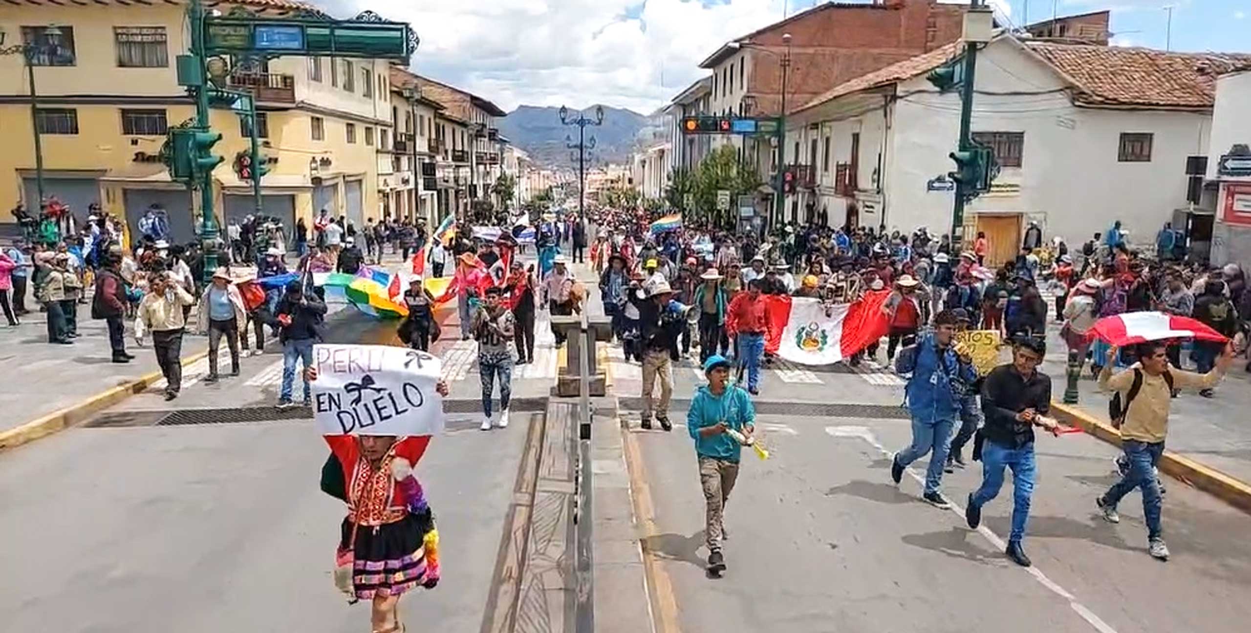 Protests in Cusco, Peru