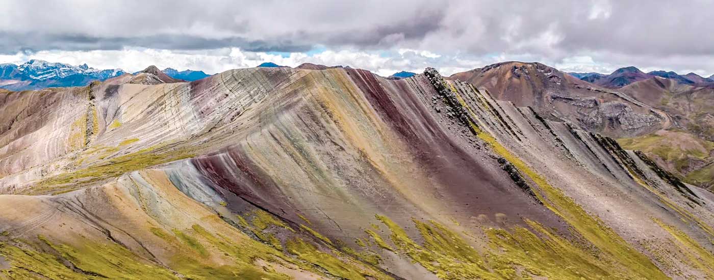 View of the landscape of Palcoyo