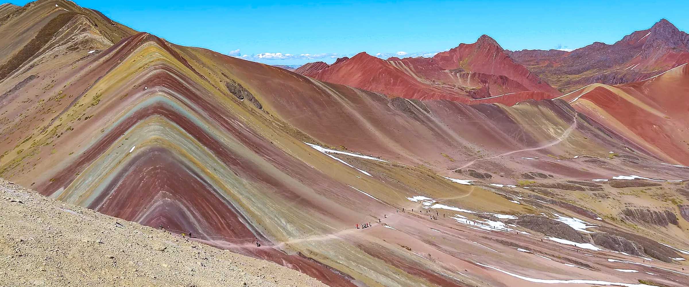 Rainbow Mountain in Peru