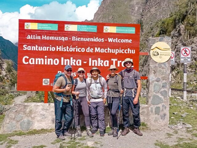 Starting Point of the Inca Trail Trek