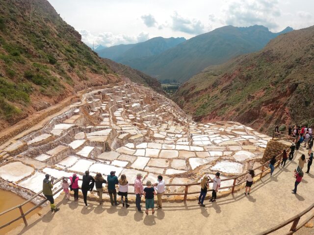 Look out point over looking the Salt Mines