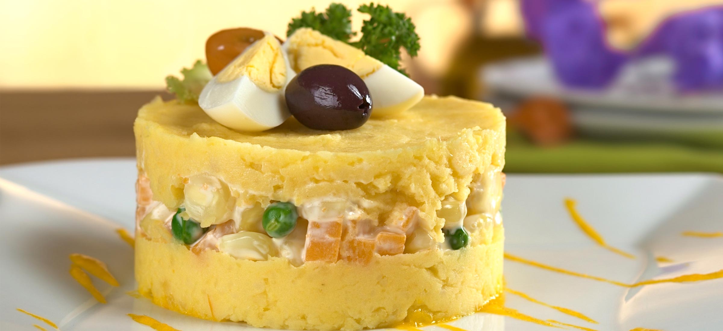 Causa Limeña - Peruvian Dish