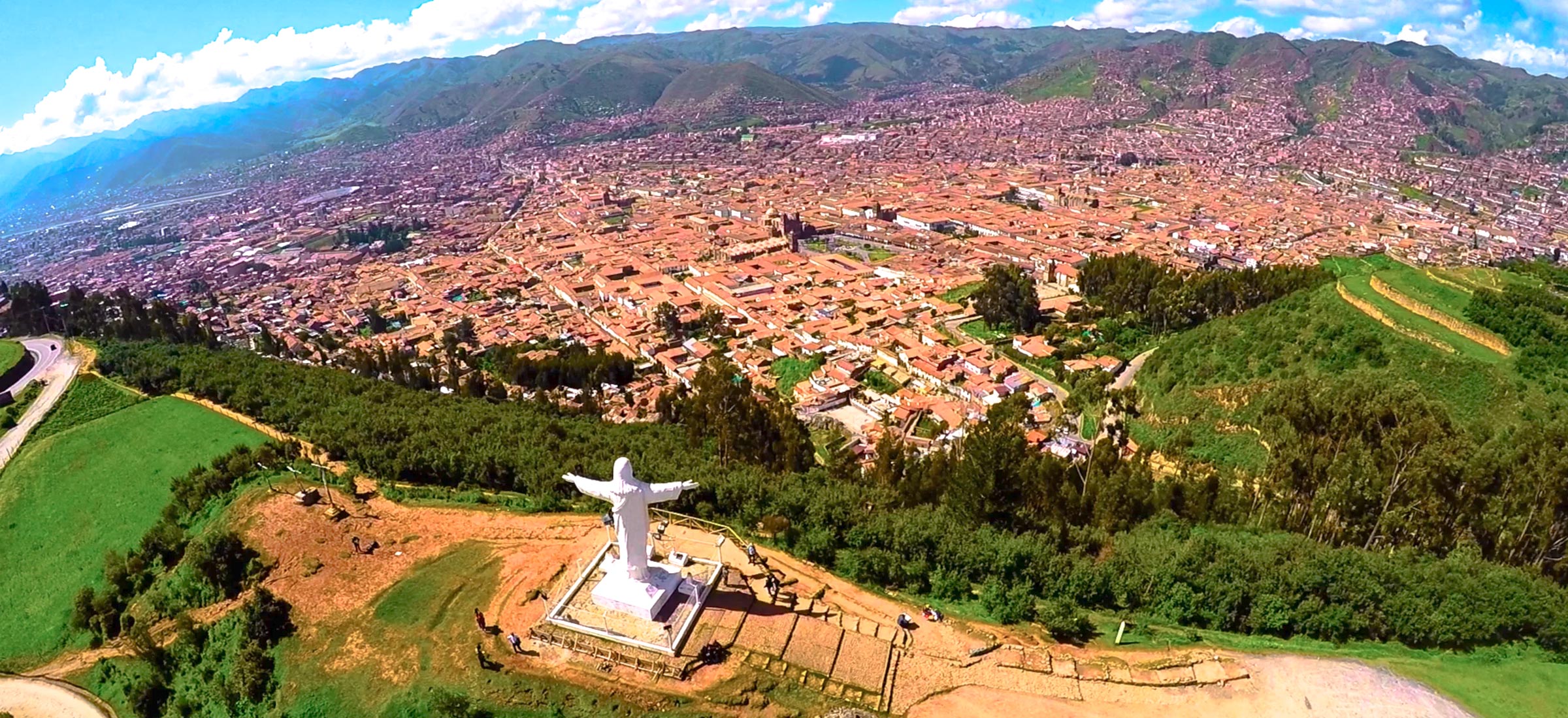 White Christ in Cusco - Peru
