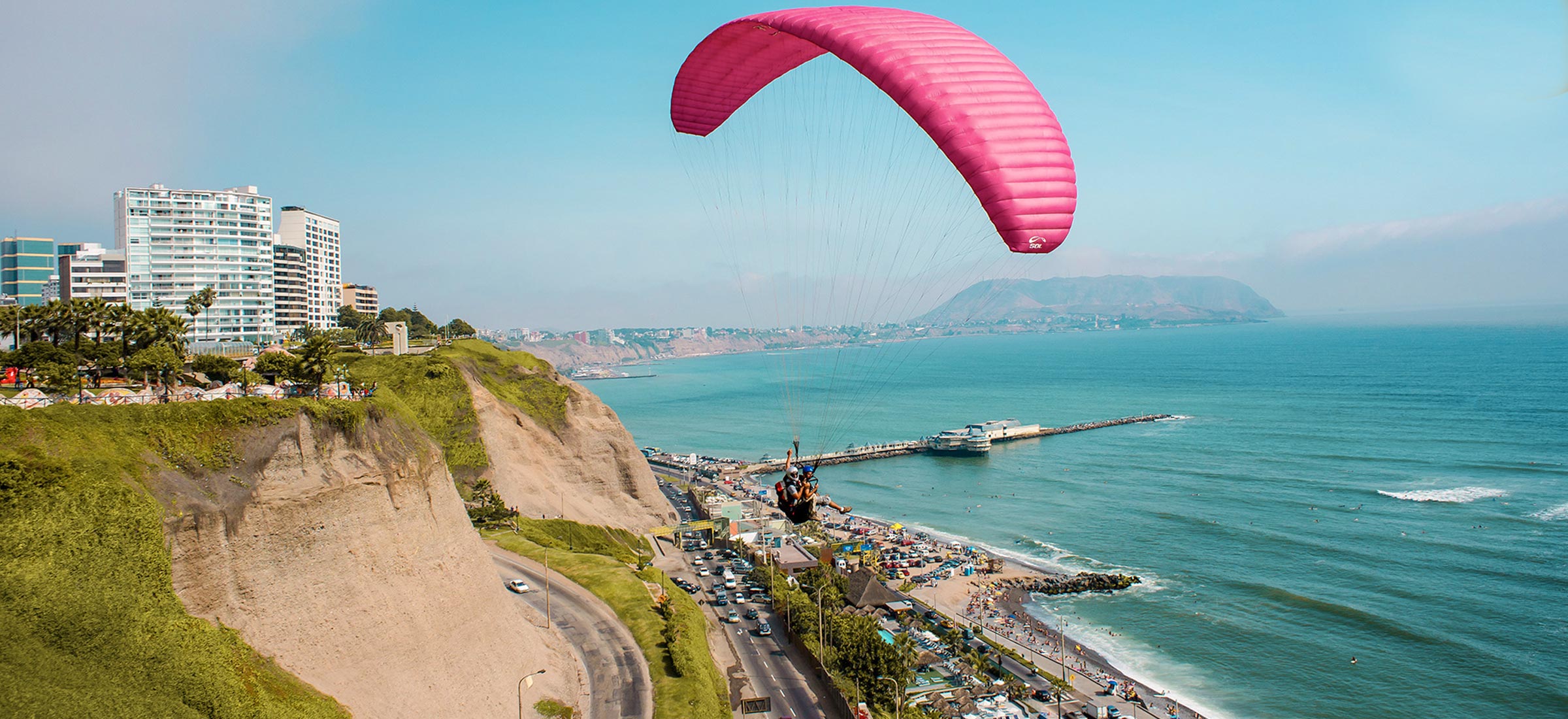 Paragliding in Lima