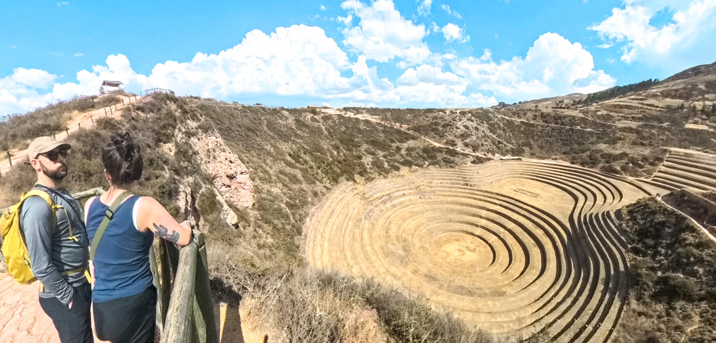 Moray Ruins in the Sacred Valley of Peru