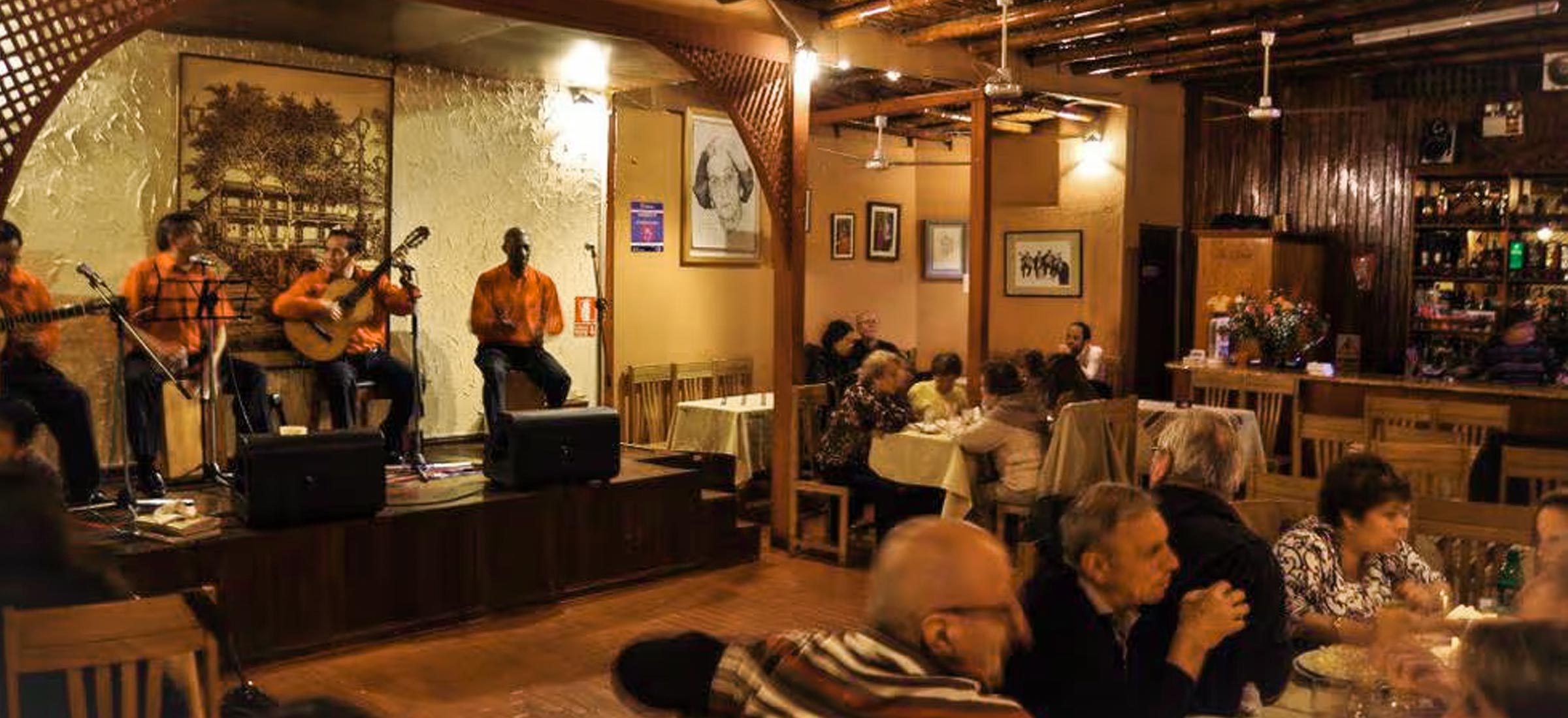 Typical bars in Lima
