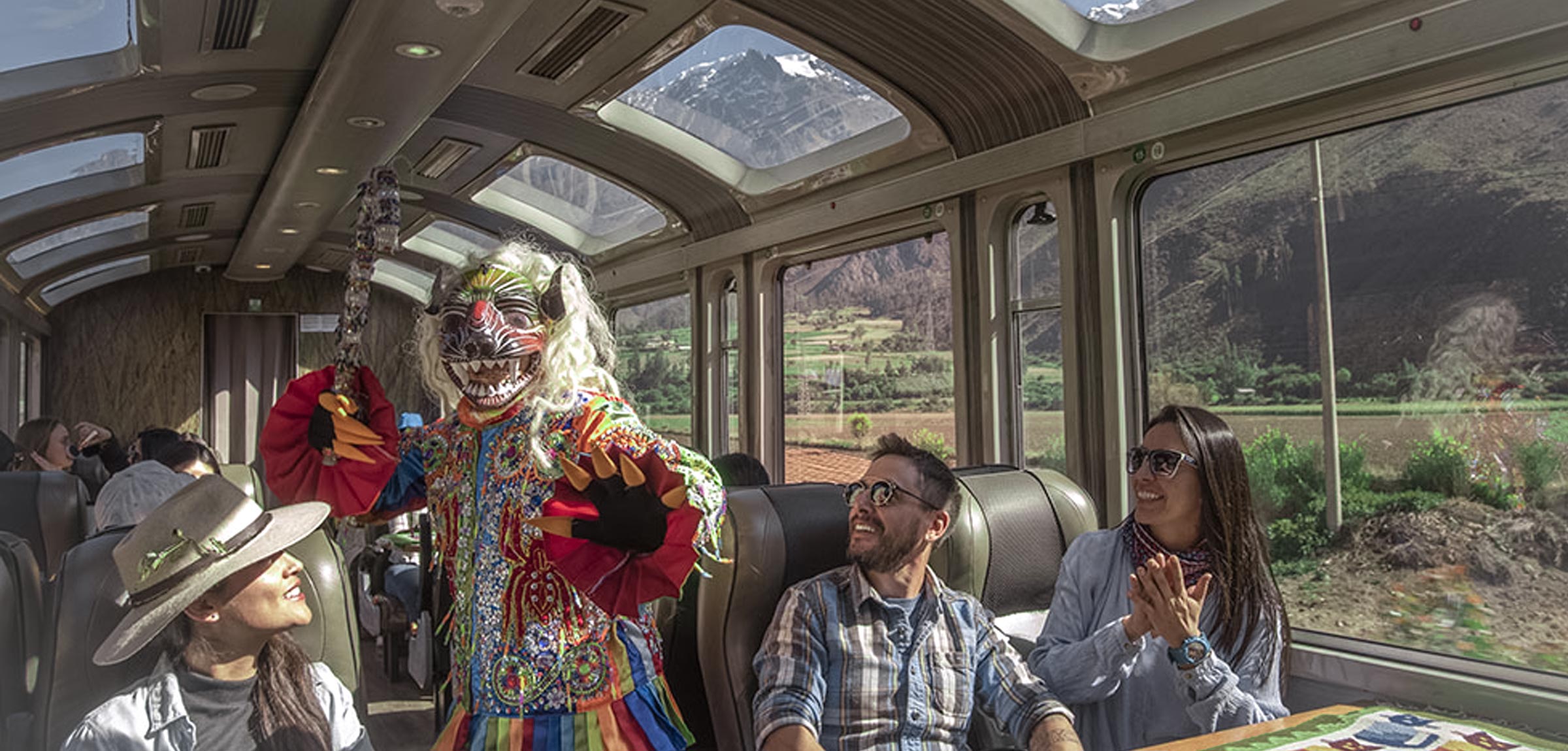 Vistadome Train to Machu Picchu Peru
