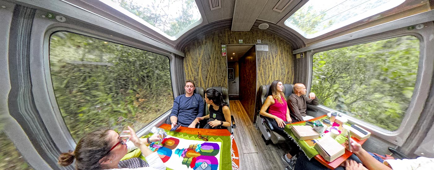 Vistadome Train to Machu Picchu - Panoramic Train
