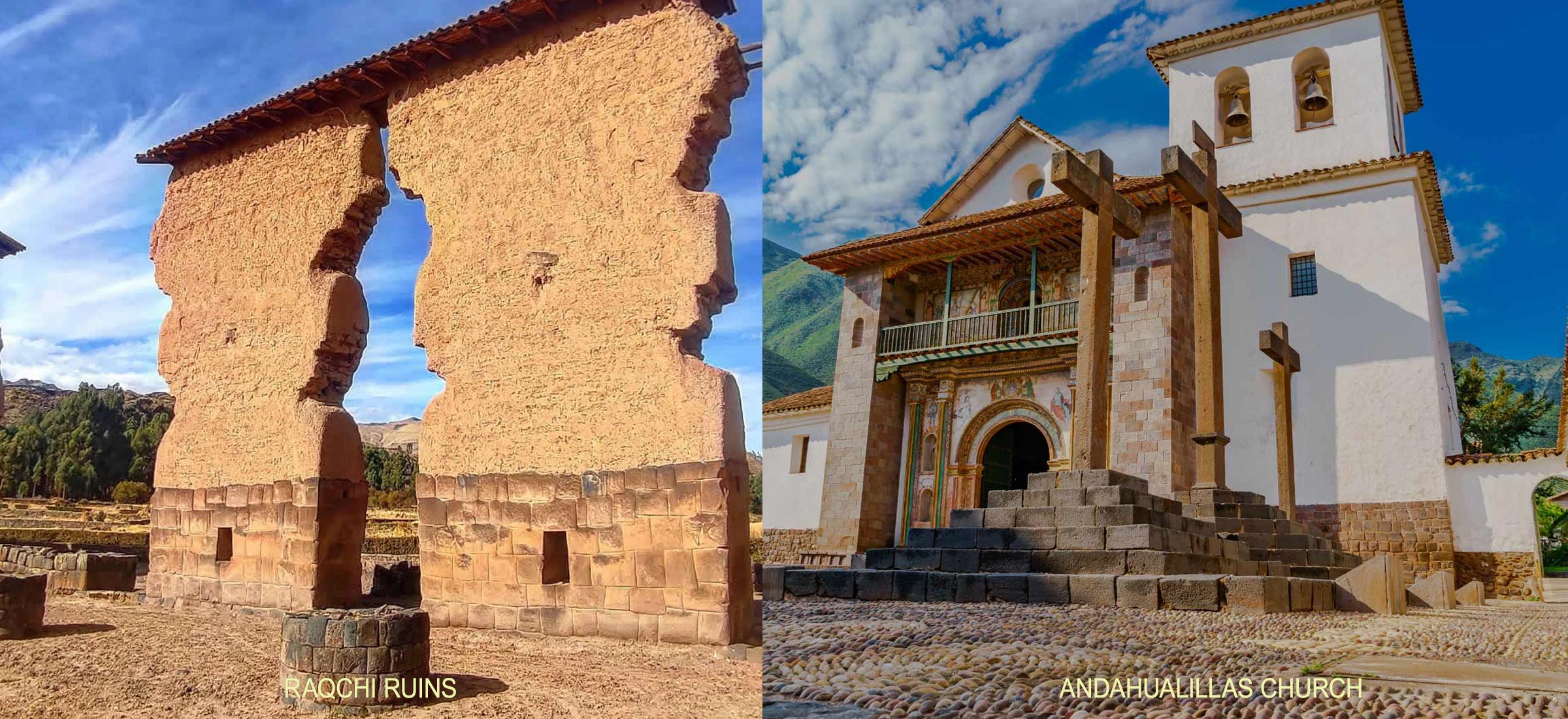 Raqchi Ruins - Andahuaylillas Church