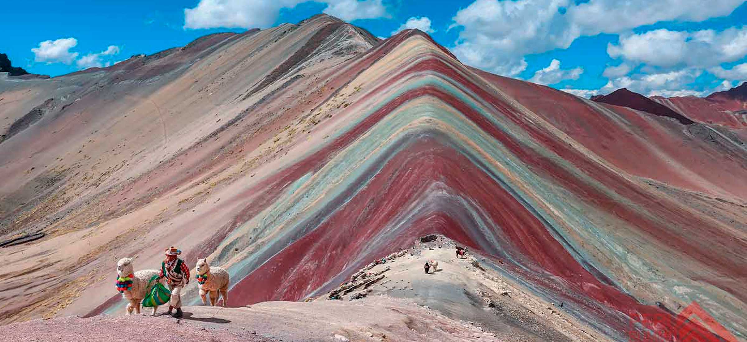 The Elevation of Rainbow Mountain in Peru
