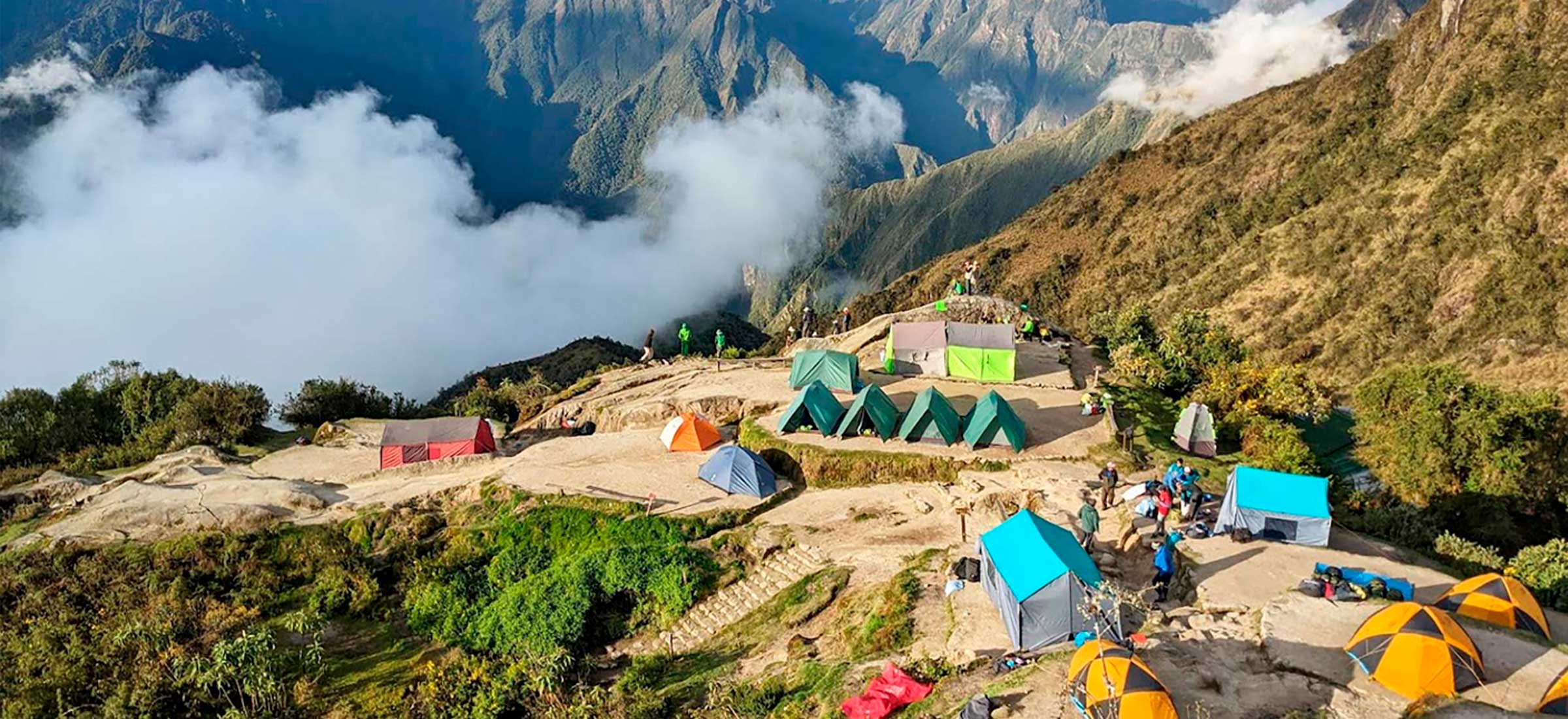 Campsite on the Inca Trail