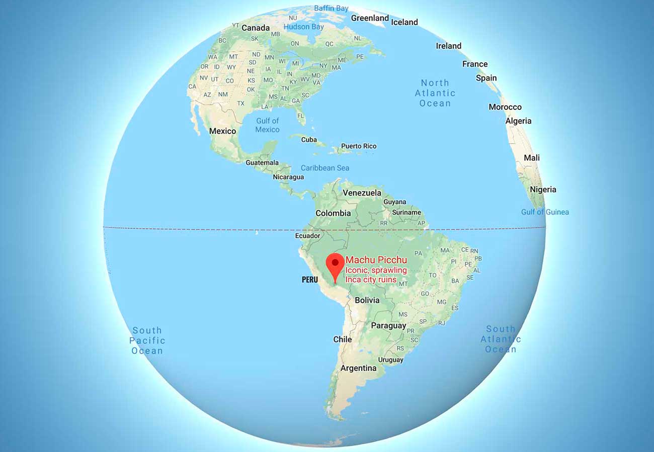 Machu Picchu Location