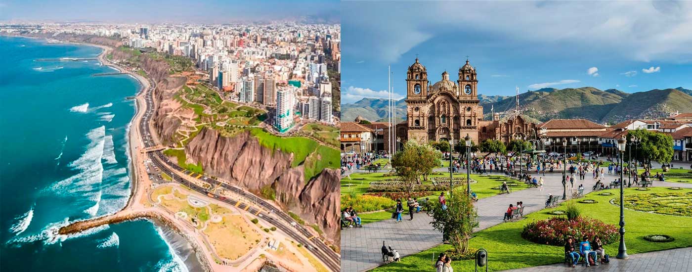 Lima vs Cusco Elevation