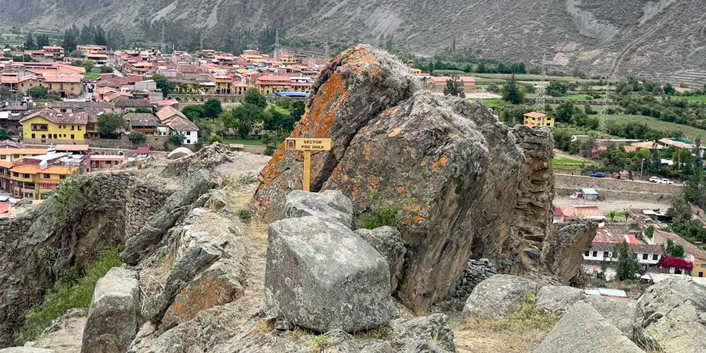Pre Inca Sector in Ollantaytambo