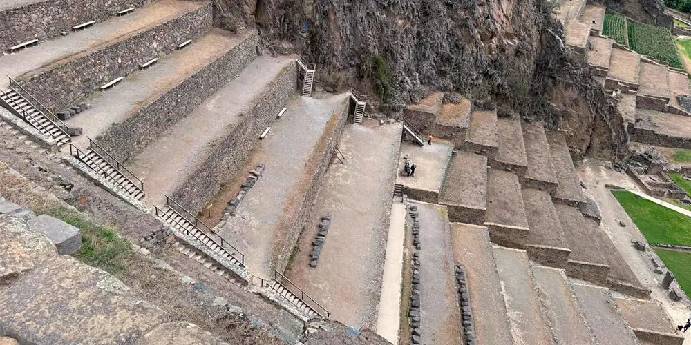 Terraces in Ollantaytambo